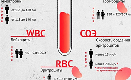 Выявление болезней на ранней стадии с помощью общего анализа крови Выявление болезней на ранней стадии с помощью общего анализа крови